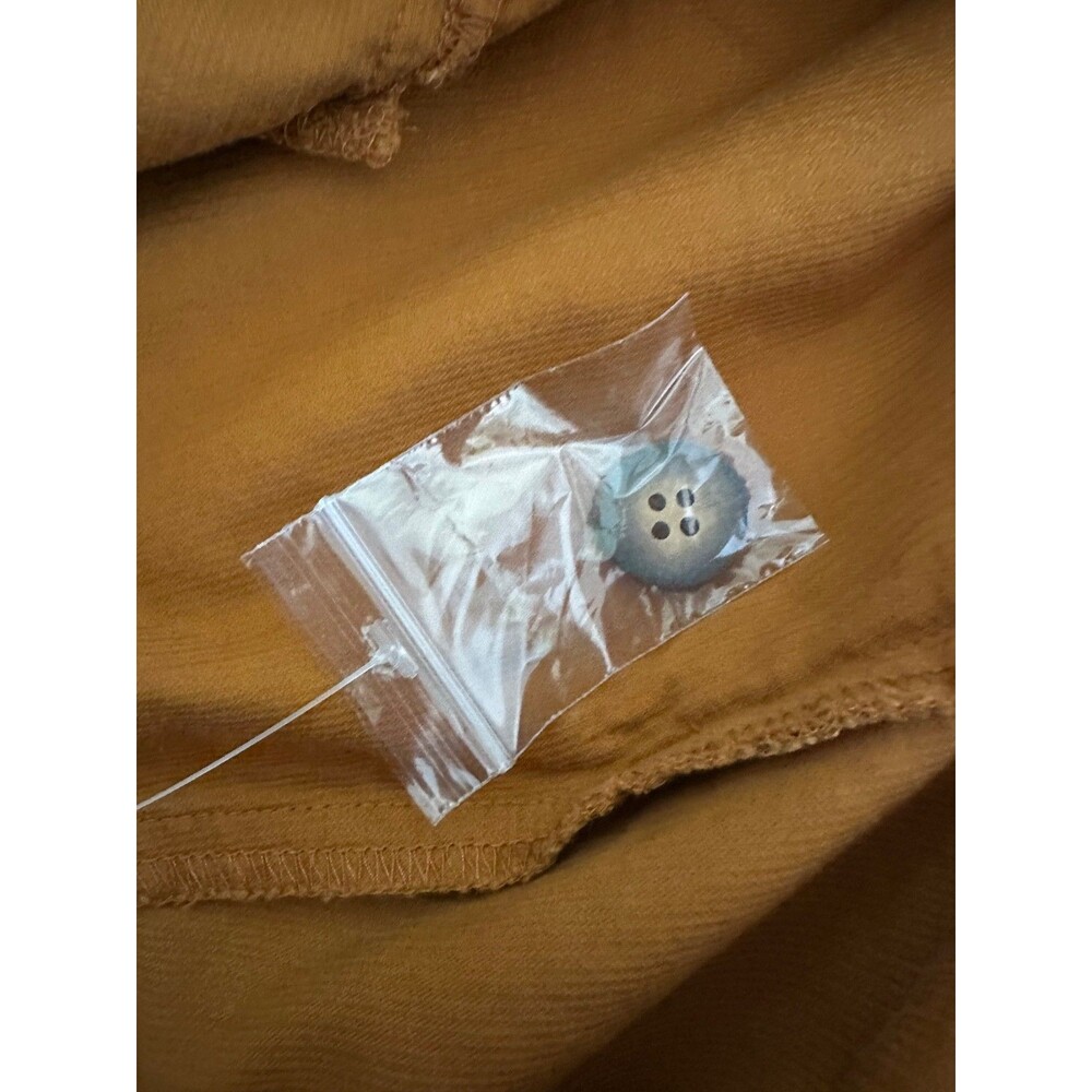 GARNET HILL‎ Corduroy Skirt Size 12 Mustard Brown - Picture 12 of 15